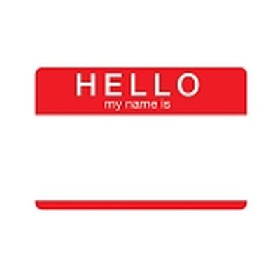 Click to get Hello My Name Is Tin Sign