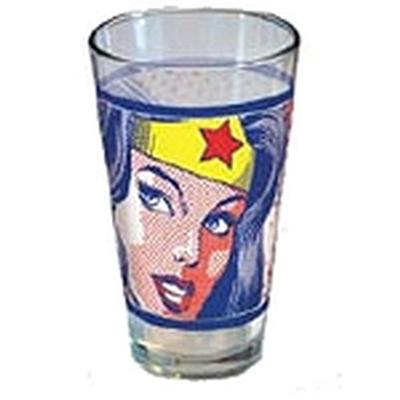Click to get Wonder Woman Pop Art Glass