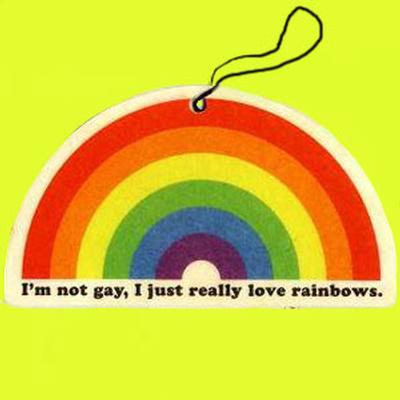 Click to get I Just Really Like Rainbows Air Freshner