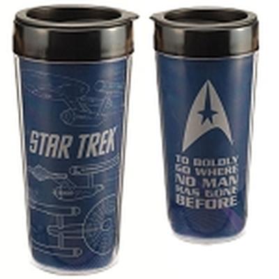Click to get Star Trek 16 oz Plastic Travel Mug
