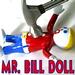 Mr. Bill Poseable Doll