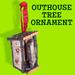 Outhouse Tree Ornament